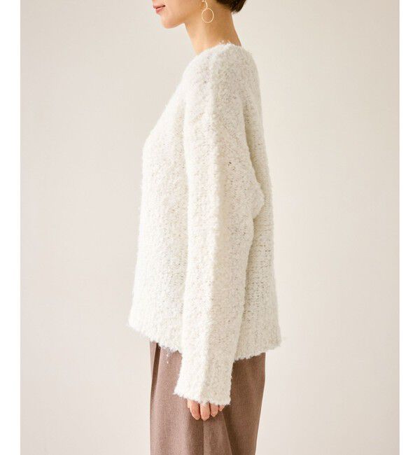 Rope&rsquo;Picnic「ブークレカラーニット」|ニット・セーター|