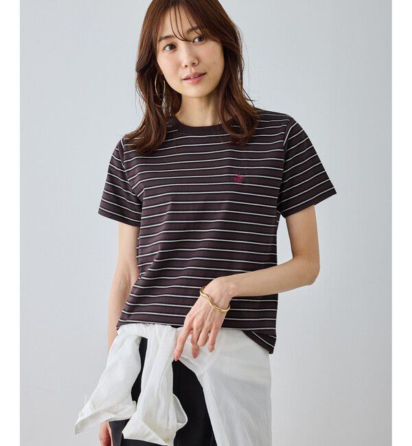 Rope&rsquo;Picnic「【BEVERLYHILLS POLO CLUB・一部店舗限定】アイコン刺繍コンパクトTシャツ」|Tシャツ・カットソー|