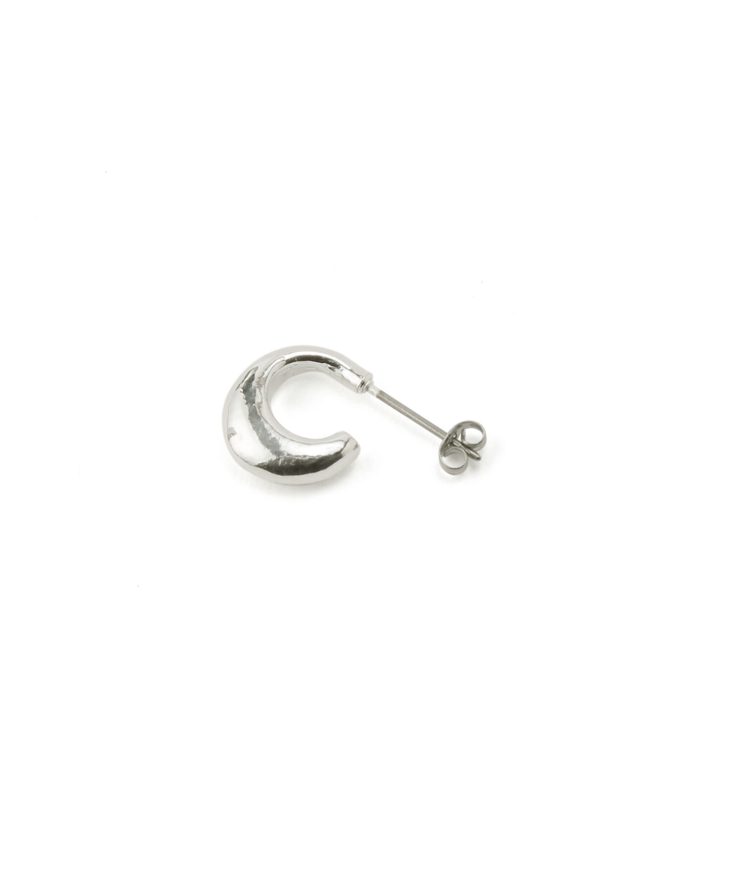 ADAM ET ROPE'「【LES BIJOUX】メタルフープ＆パールセットピアス」|ピアス|