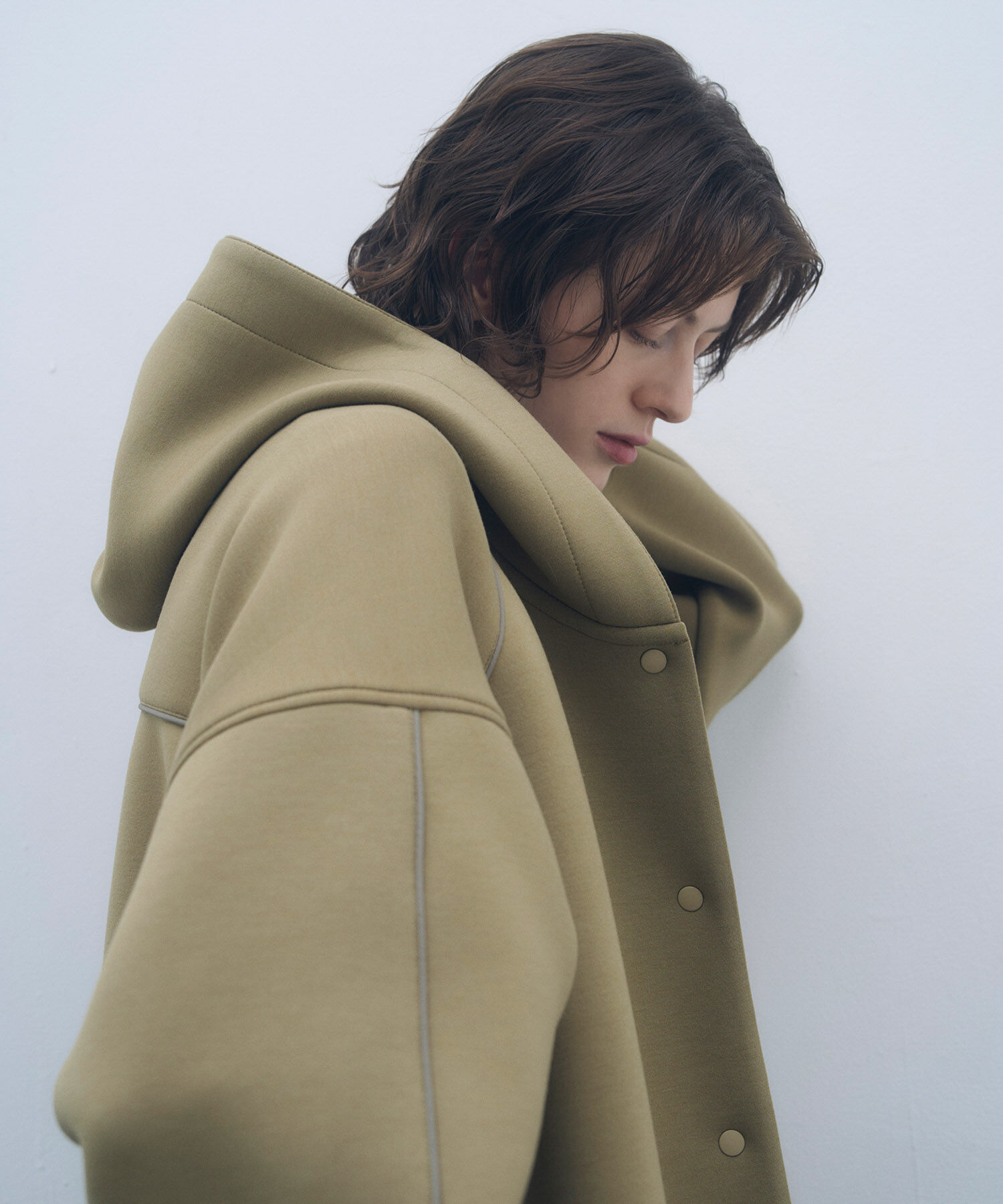 ADAM ET ROPE'「【サステナブル】フーディーブルゾン」|ブルゾン・スタジャン|