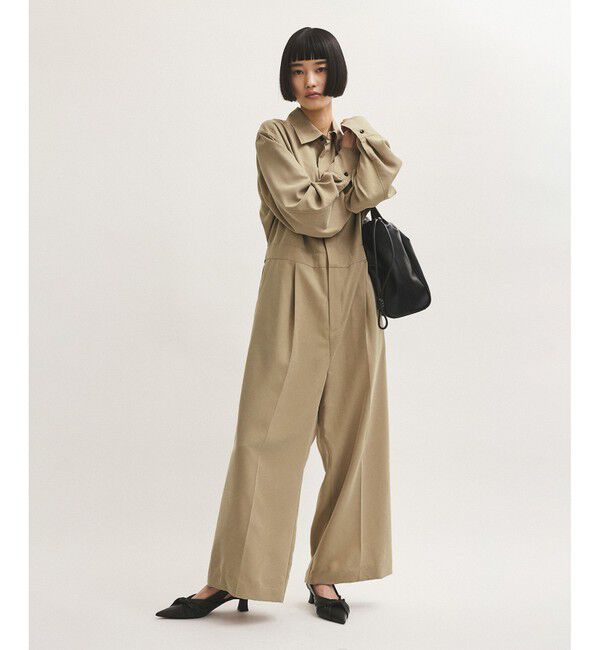 ADAM ET ROPE'「【サステナブル】ジャンプスーツ」|オールインワン|