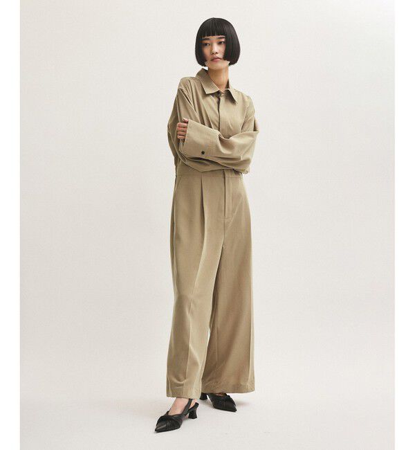 ADAM ET ROPE'「【サステナブル】ジャンプスーツ」|オールインワン|