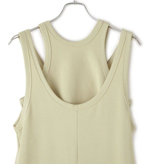 ADAM ET ROPE'「【サステナブル】Wフェイスジャージーセットロンパース」|オールインワン|