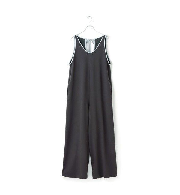 ADAM ET ROPE'「【WEB限定】バイカラーオールインワン」|オールインワン|