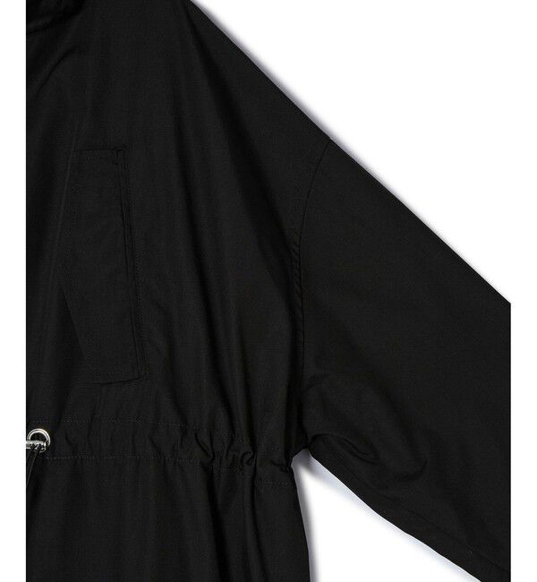 ADAM ET ROPE'「【WEB限定】・【サステナブル】スタンドカラーロングモッズコート」|ミリタリー・モッズコート|