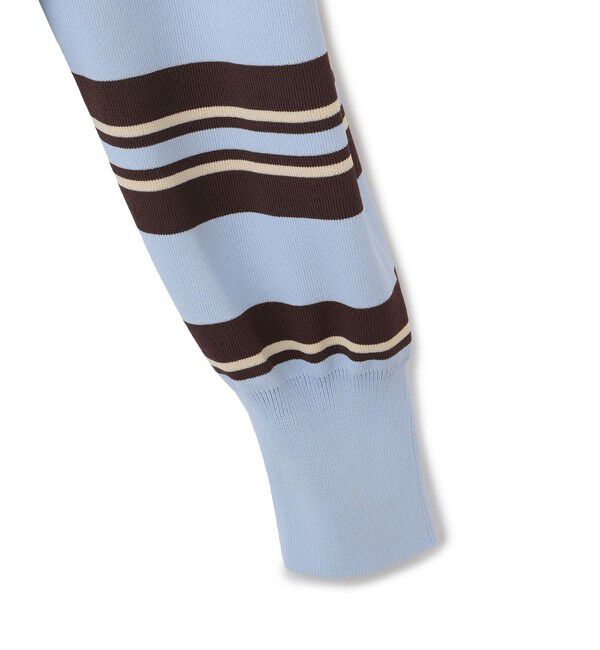 ADAM ET ROPE'「【WEB限定】バイカラーカーディガン/接触冷感」|カーディガン|