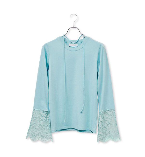 ADAM ET ROPE'「レースカフストップス」|Tシャツ・カットソー|