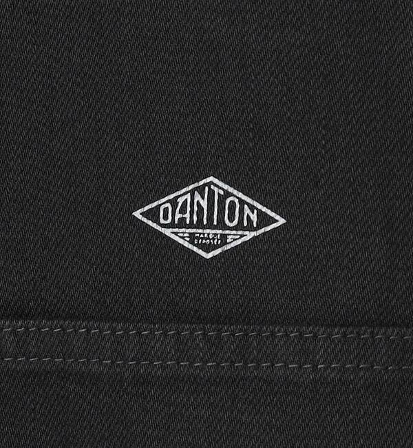 DANTON「DANTON | ドリル カラーレスジャケット MEN」|デニムジャケット|