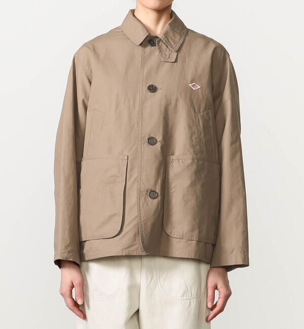 DANTON「DANTON | コットンリネン ワークジャケット WOMEN」|その他|