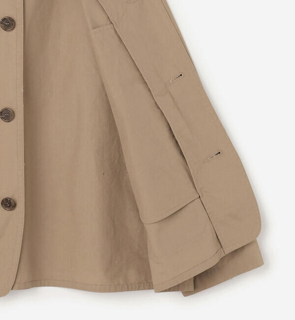 DANTON「DANTON | コットンリネン ワークジャケット WOMEN」|その他|