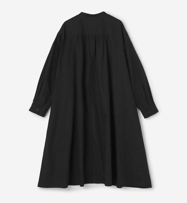 DANTON「DANTON | ブロード ギャザーシャツワンピース WOMEN」|ワンピース|