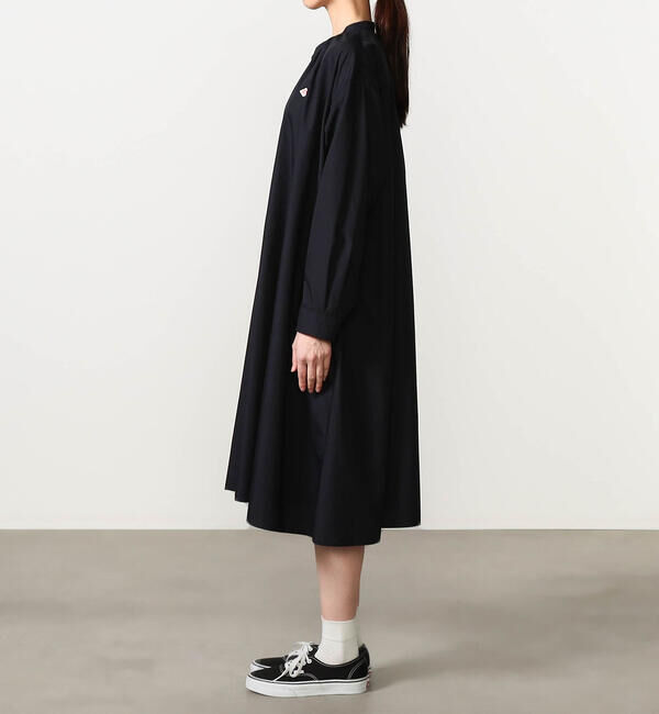 DANTON「DANTON | ブロード ギャザーシャツワンピース WOMEN」|ワンピース|