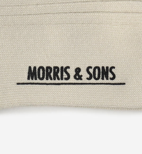  「MORRIS & SONS | ソフトリブソックス WOMEN」|ソックス|