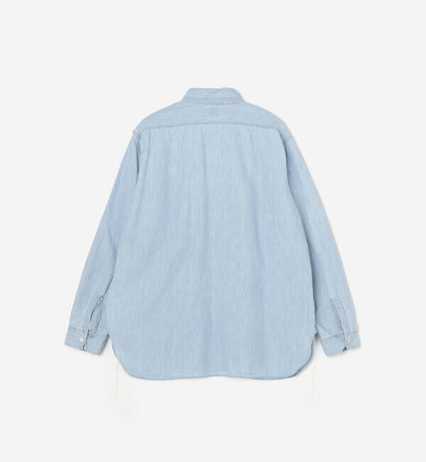  「orSlow | シャンブレー ワークシャツ MEN」|シャツ・ブラウス|