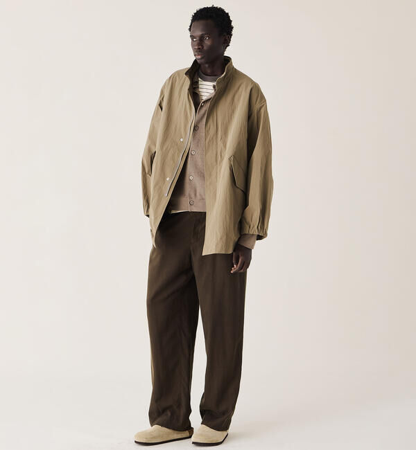 ORCIVAL「ORCIVAL | ペーパーライクナイロン スタンドカラージャケット MEN」|テーラードジャケット|