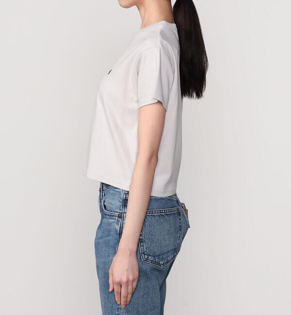 GYMPHLEX「Gymphlex | スムースコットン コンパクトTシャツ WOMEN」|Tシャツ・カットソー|