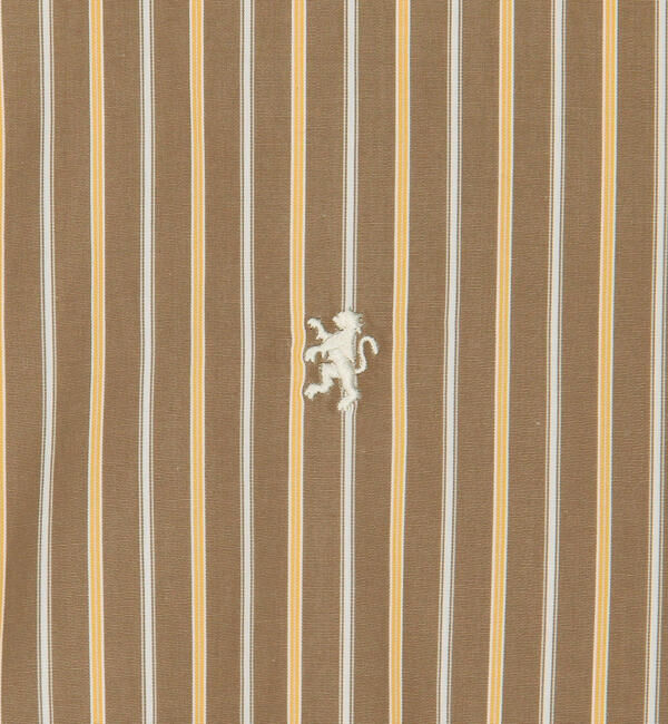 GYMPHLEX「Gymphlex | コットンタイプライター ストライプボタンダウンシャツ WOMEN」|シャツ・ブラウス|