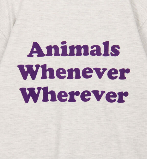  「STUDIO WEAREALLANIMALS | Whatever Whenever 半袖Tシャツ WOMEN」|Tシャツ・カットソー|