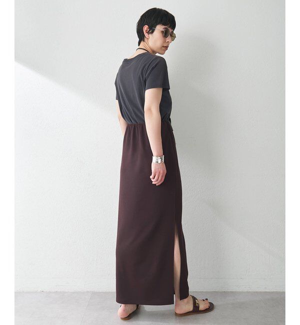  「カットジョーゼットスリットスカート」|スカート|