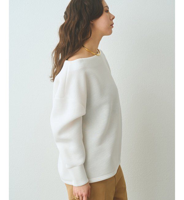  「オフショルダンボールプルオーバー」|Tシャツ・カットソー|