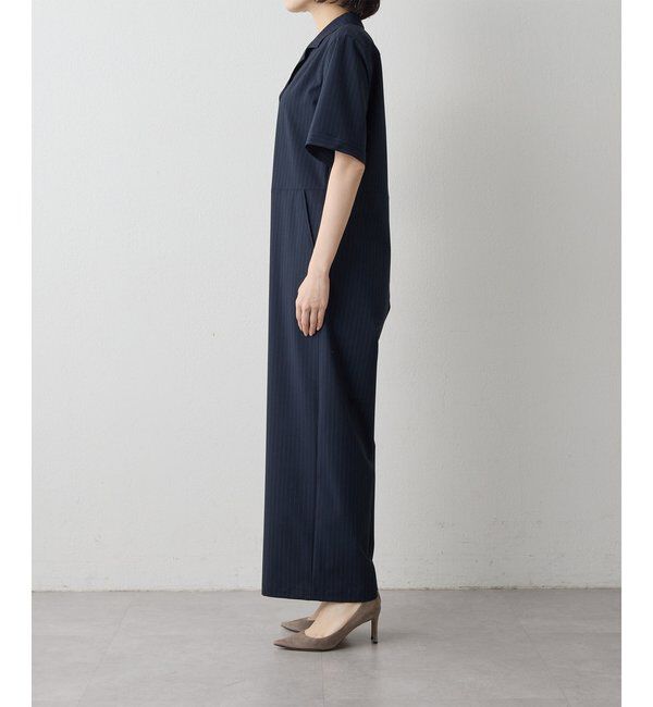 THE PAUSE「【THE PAUSE】ストライプカイキンジャンプスーツ」|ワンピース|