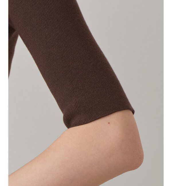 THE PAUSE「【THE PAUSE】オフショルハーフスリーブプルオーバー」|ニット・セーター|