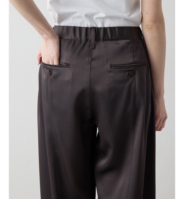 Drawing Numbers「【Drawing Numbers】ダブルサテンコクーンパンツ」|チノ|