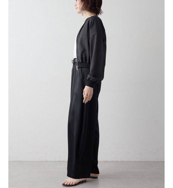 Drawing Numbers「【Drawing Numbers】ダブルサテンコクーンパンツ」|チノ|