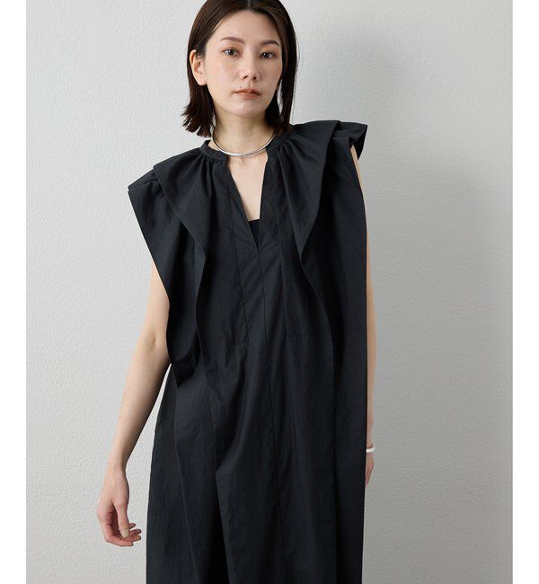 Drawing Numbers「【Drawing Numbers】タイプライターダブルフリルワンピース」|ワンピース|