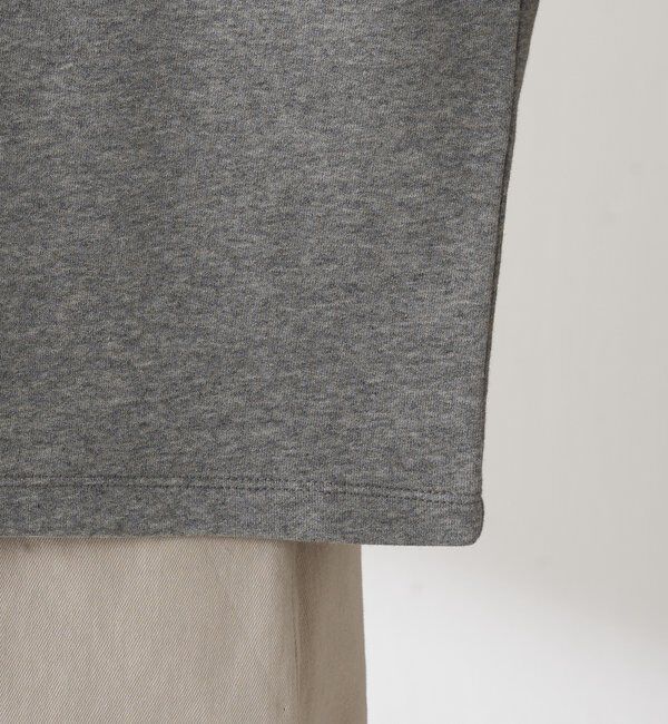  「【上品見え/小顔効果】レース付Vスウェット」|Tシャツ・カットソー|