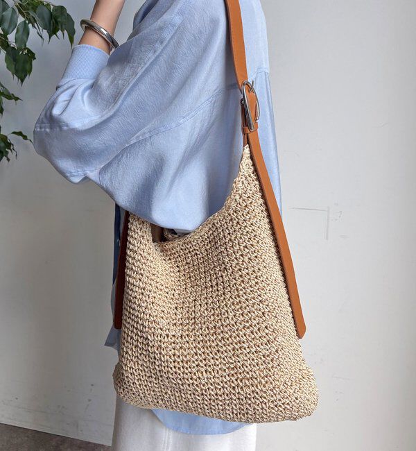  「フリーハンドルクロッシュトート」|トートバッグ|