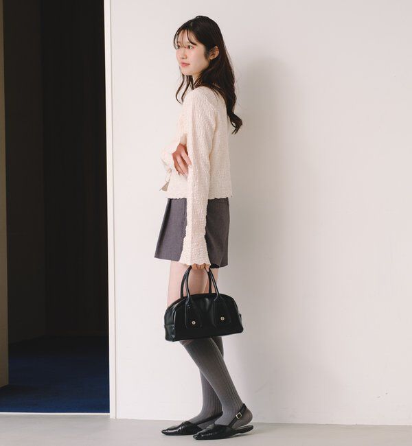  「【2WAY/500mlペットボトル収納可】ケースチャーム付ボストンバッグ」|ボストンバッグ|