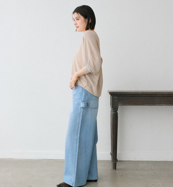  「【華やかな煌めき】ペーパースパングルニット」|ニット・セーター|