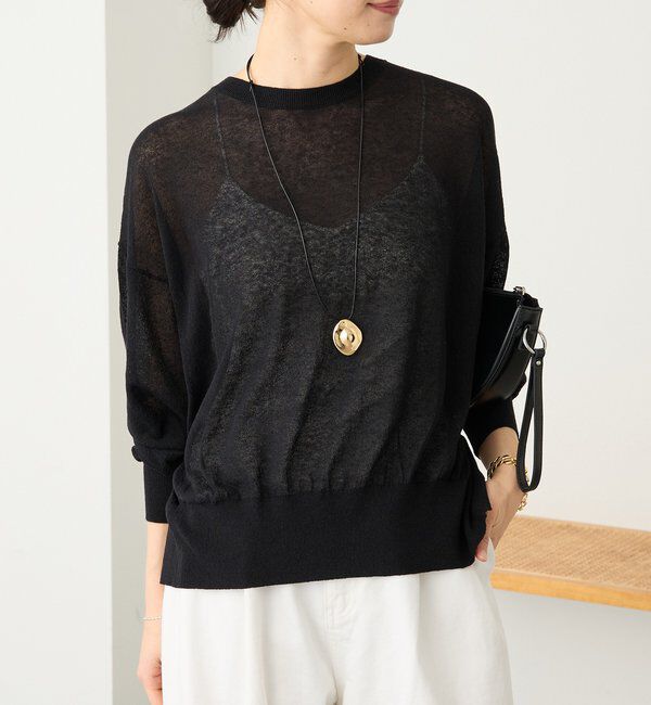  「予約【アレンジ自在】2wayオープンバックニット」|ニット・セーター|