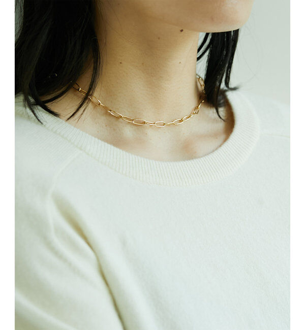  「オーバルチェーンフリーネックレス」|ネックレス|