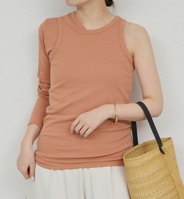  「レイヤードカットソー」|Tシャツ・カットソー|
