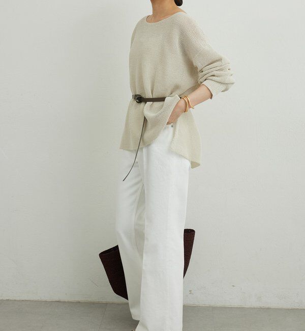  「センタークリースフレアデニム」|デニム|