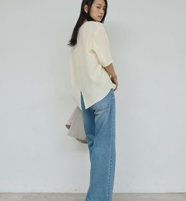  「センタークリースフレアデニム」|デニム|