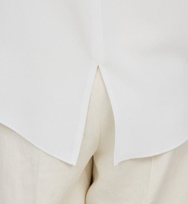  「バックスリットハーフスリーブブラウス」|シャツ・ブラウス|