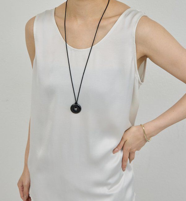  「リングストーンコードネックレス」|リング|