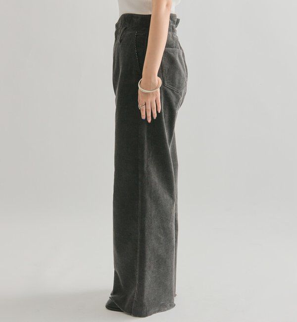  「コーデュロイ ウェーブパンツ」|チノ|