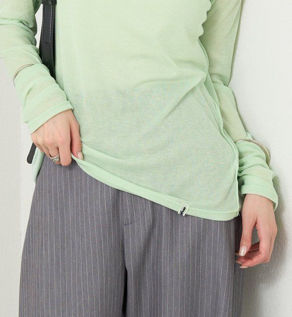  「チュールタグシアーロンT」|Tシャツ・カットソー|