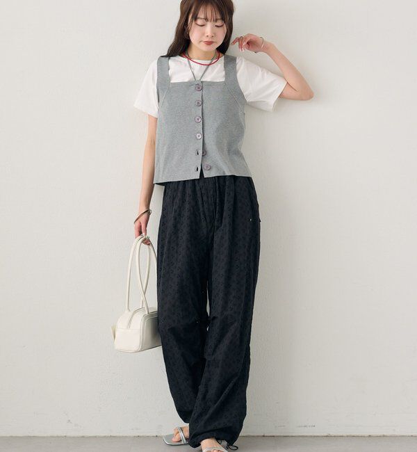  「ホルターニットタンクトップ」|キャミソール|