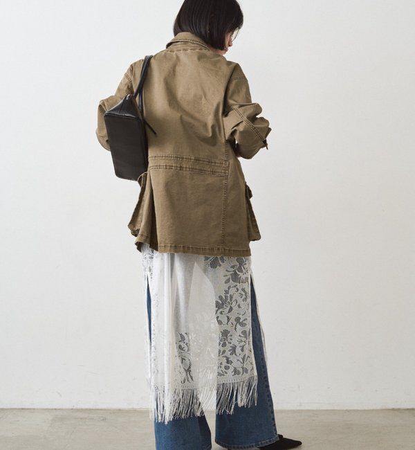  「ヴィンテージライクミリタリージャケット」|ミリタリー・モッズコート|