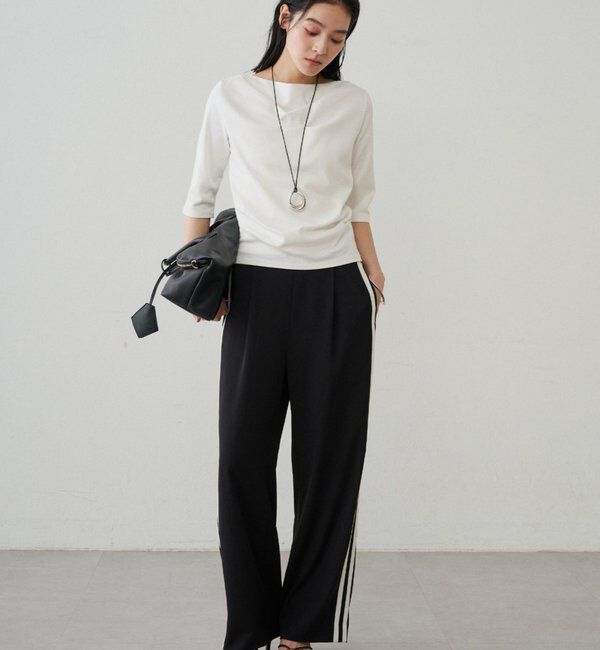  「ドレープカットソー」|Tシャツ・カットソー|