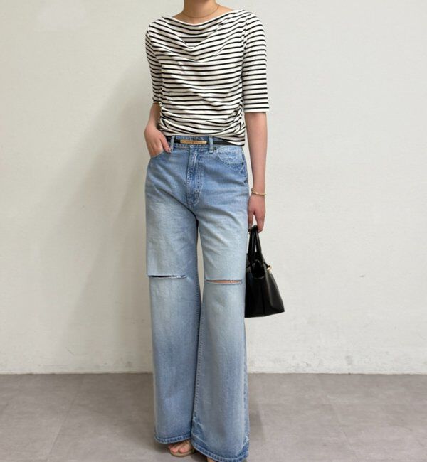  「ドレープカットソー」|Tシャツ・カットソー|