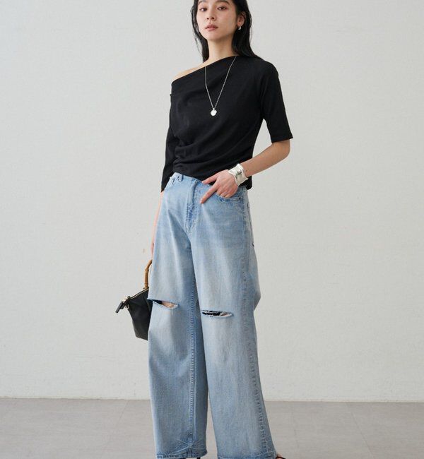  「ドレープカットソー」|Tシャツ・カットソー|