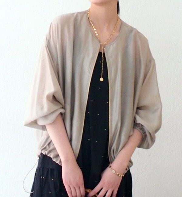  「シアーバルーンブルゾン」|ベスト・ジレ|