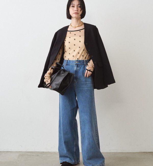  「モノグラムシアープルオーバー」|Tシャツ・カットソー|