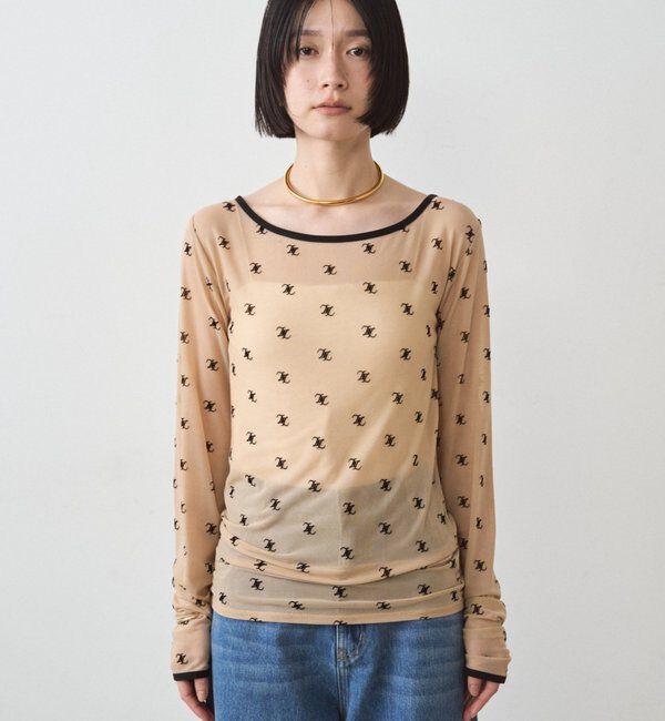  「モノグラムシアープルオーバー」|Tシャツ・カットソー|